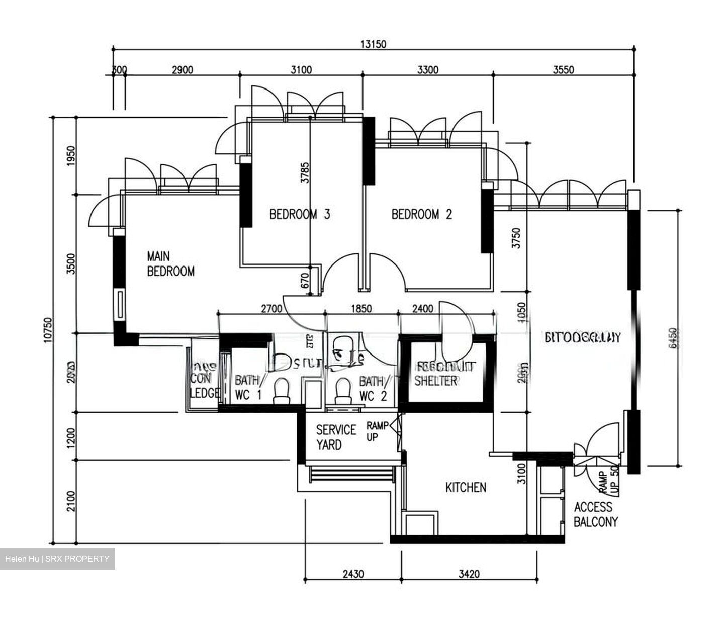 Blk 38C The River Vista @ Kallang (Kallang/Whampoa), HDB 4 Rooms #574072601